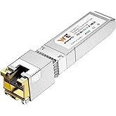 10G SFP+ to RJ-45 Transceiver, WTSFOPTC 1.25/2.5/5/10G-T Copper SFP+ CAT6a Module, Auto-Negotiation, Up to 30m, for Cisco SFP