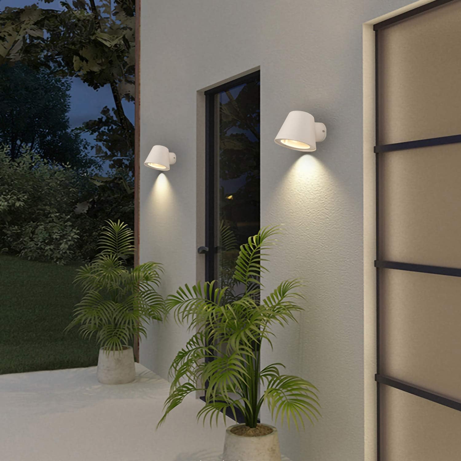 Outdoor Led Minimalist White Wall Light Fixtures - Image 4