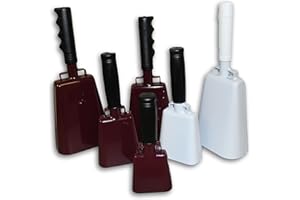Toys+ Cowbell with Handle Various Sizes and Colors