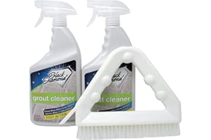 Ultimate Grout Cleaner for Tile Floors Blasts Away Years of Dirt and Grime. Heavy Duty Spray Cleaning Solution. Safe for Colo