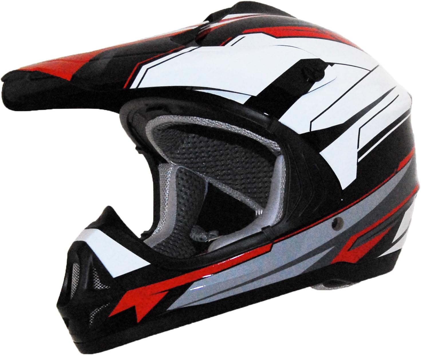 Vega off road helmet red Clearance