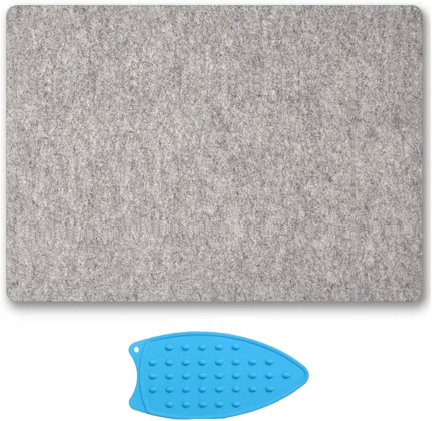 Wool Pressing Mat 24 X 17 inches Wool Ironing Pad for