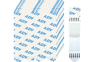 ADY Picture Hanging Strips Heavy Duty 40Pairs，Damage Free Removable Picture Hangers, Refill Adhesive Strips for Rent Room, Hook and Loop Strips Mounting Tape for Painted Wall