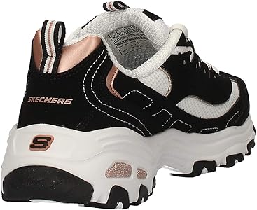 skechers d'lites brown