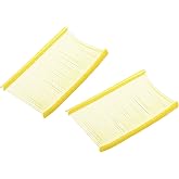 MECCANIXITY 1000 Pcs Standard Tagging Barb Fasteners, 2 Inch Yellow Tagging Gun Fasteners Tagging Gun Refill Plastic Garment for Clothing Fine Stitch Price Refills Tag Label