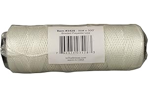 In the Breeze Bulk Braided Kite Line, 80 Lb X 500-Feet