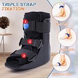 GHORTHOUD Inflatable Walking Boot Air Cam Walker Fracture Boot Black L view 4