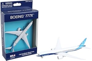 Daron Planes Boeing 777X Single Plane RT7476, White