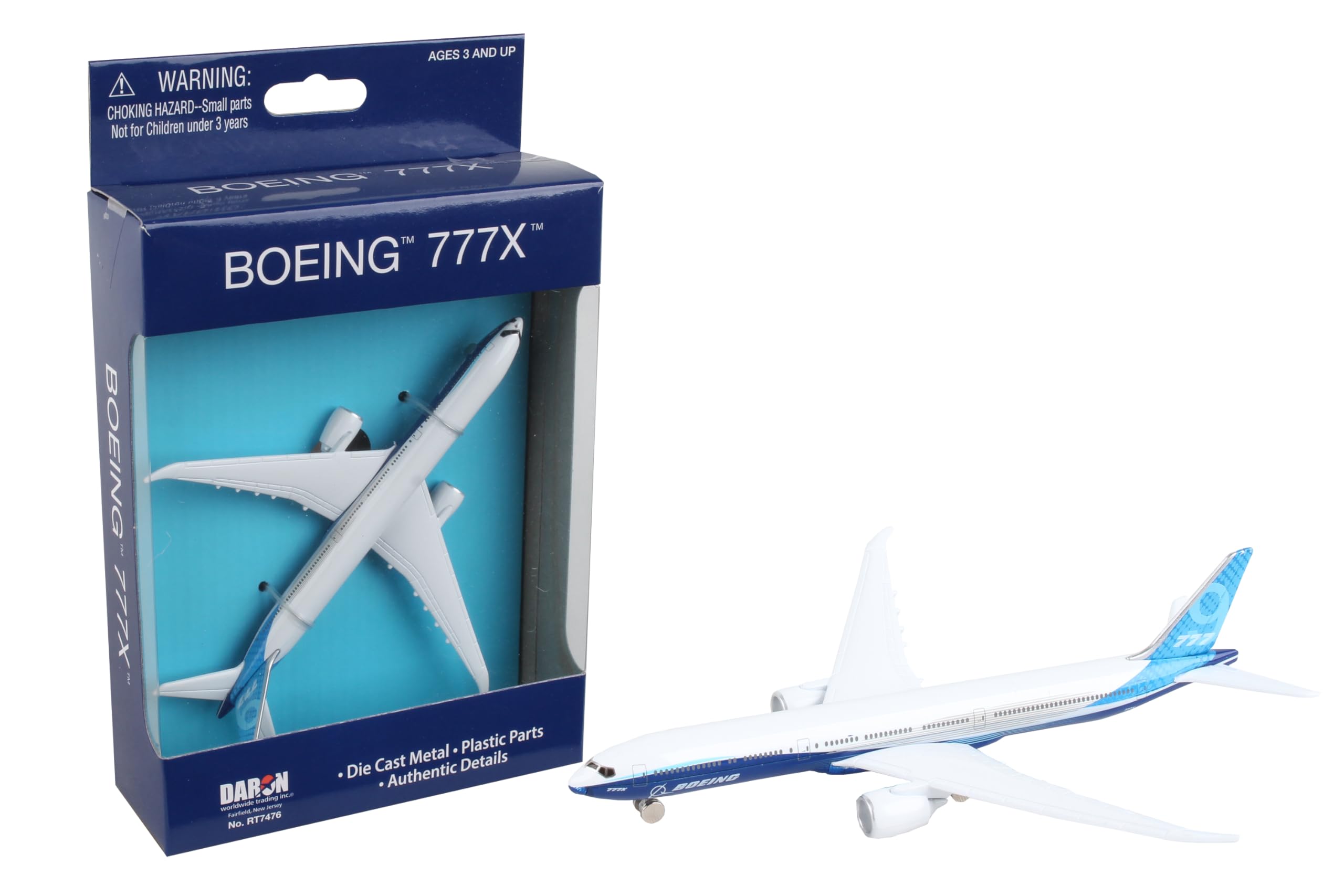 Daron Planes Boeing 777X Single Plane RT7476 , White