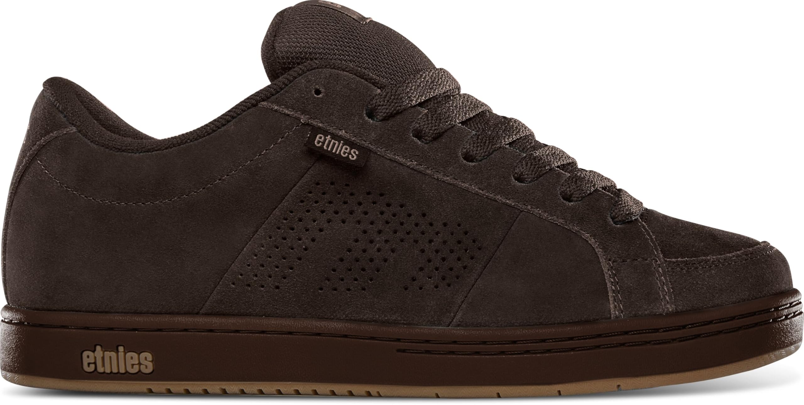 Etnies Kingpin - Classic Skate Heritage Fashion Style with on-Trend Puffy Look, Reinforced Cupsole - Coffee - 8 Image