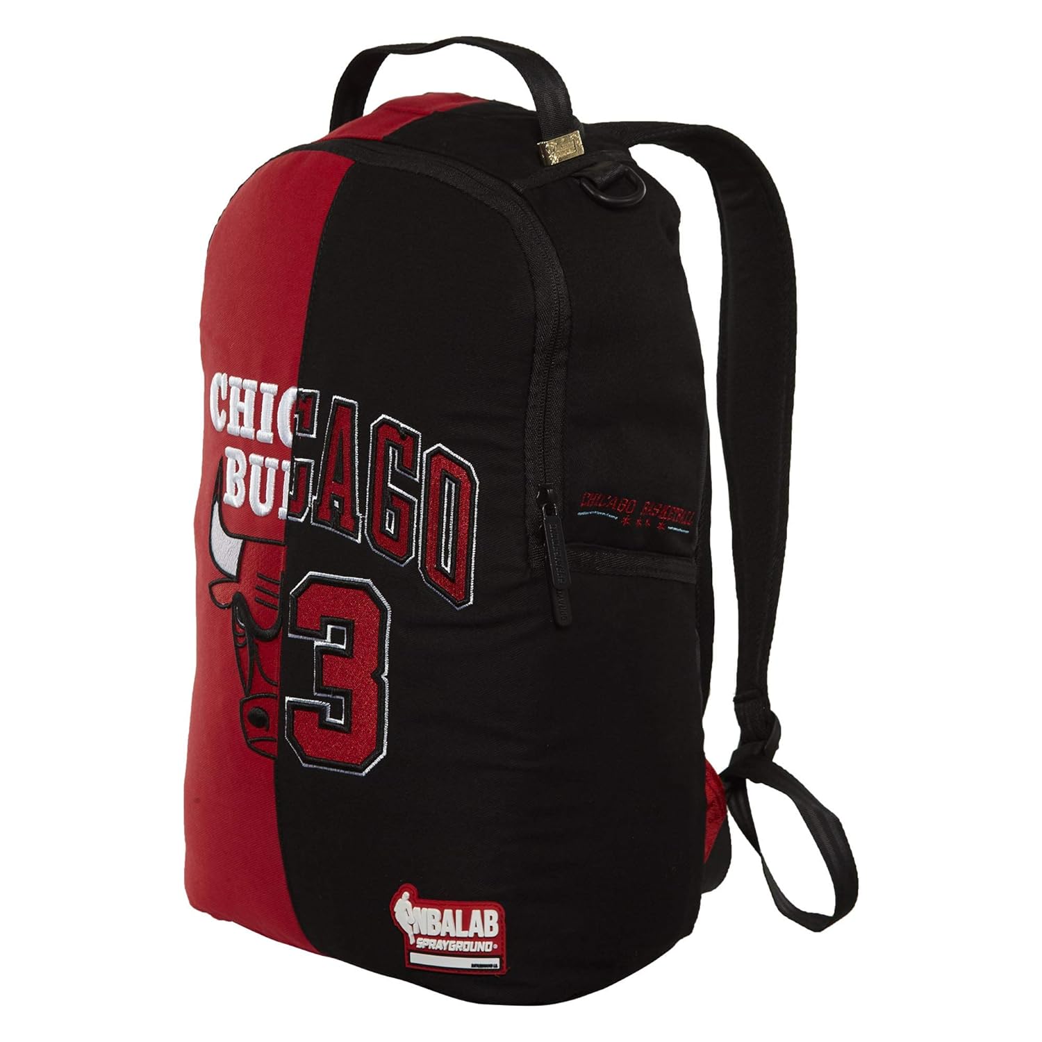 NBA LAB X Sprayground (NBA Half Court Bulls Jersey Backpack) Amazon.in