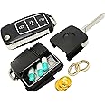 Sneaky Booze Stash Car Key Fob Remote Diversion Safe: Smell/Odor Proof Bag Discrete Portable Storage Container To Hide Pills Jewelry or Valuables Secret Hidden Travel Can Or Home Security 2 pack