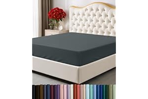 Utopia Bedding Queen Fitted Sheet - Bottom Sheet - Deep Pocket - Soft Microfiber -Shrinkage and Fade Resistant-Easy Care -1 F