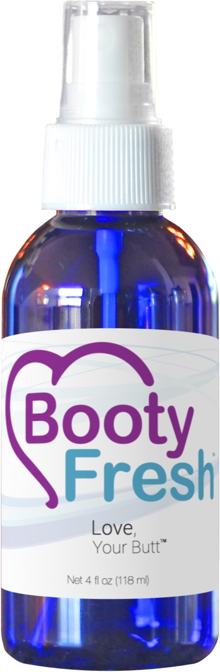 Booty Fresh - Intimate Odor Neutralizing Cleanser Spray to Remove All Smell for Private Parts - Wet Wipe Lover/TP Hater Must Have - Balls, Pits, etc. Too - Soft pH, Bleach-Free, Natural Formula