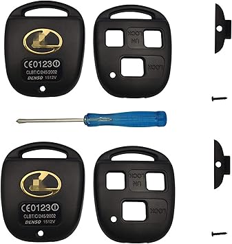 Amazon Com Key Shell Replacement Keyless Entry Remote Lexus Keys Housing With Screwdriver Fit For Lexus Gs300 Gs400 Gs430 Gx470 Is300 Ls400 Ls430 Lx470 Rx300 Rx330 Rx350 Rx400h Rx450h Sc430 Key Fob Case 2pcs