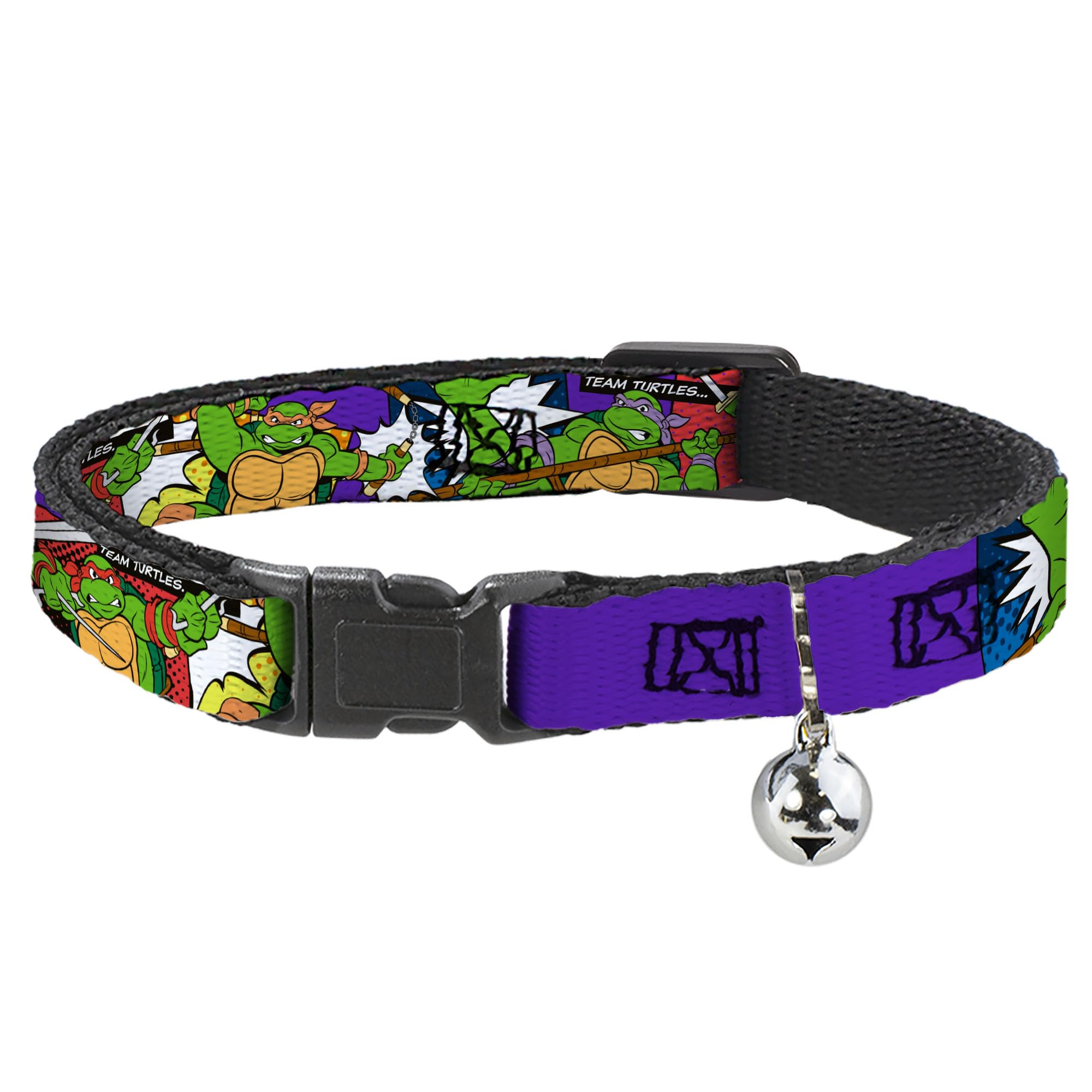 Buckle Down BAC-WNT039-NM Breakaway Cat Collar, 1/2" x 8-12"/Medium