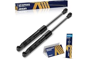 AISIN GASBM-00233 Front Hood Lift Supports Hood Struts - Compatible with BMW E63 E64 645Ci 2004-2005, 650i 2008-2010, M6 2006