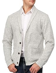 H2H Mens Slim Fit Basic Knitted Longsleeve V-Neck