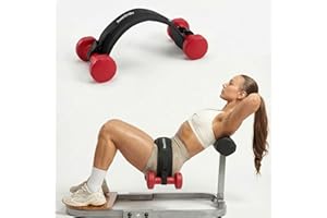 PowerStrides Hip thrust belt for dumbbells – Best weightlifting Belt for home gym equipment workout and fitness weight liftin
