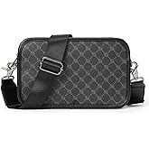 Modern Casual Sling Bag with USB Charging Port, Nylon Waterproof Crossbody Shoulder Bag, Rectangular Shape, 3 Compartments