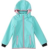 M2C Girls Hooded Fleece Lined Waterproof Windproof Jacket