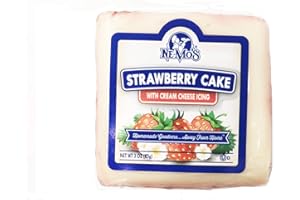 Ne-Mo's Bakery Strawberry Cake Square - 36 Pack