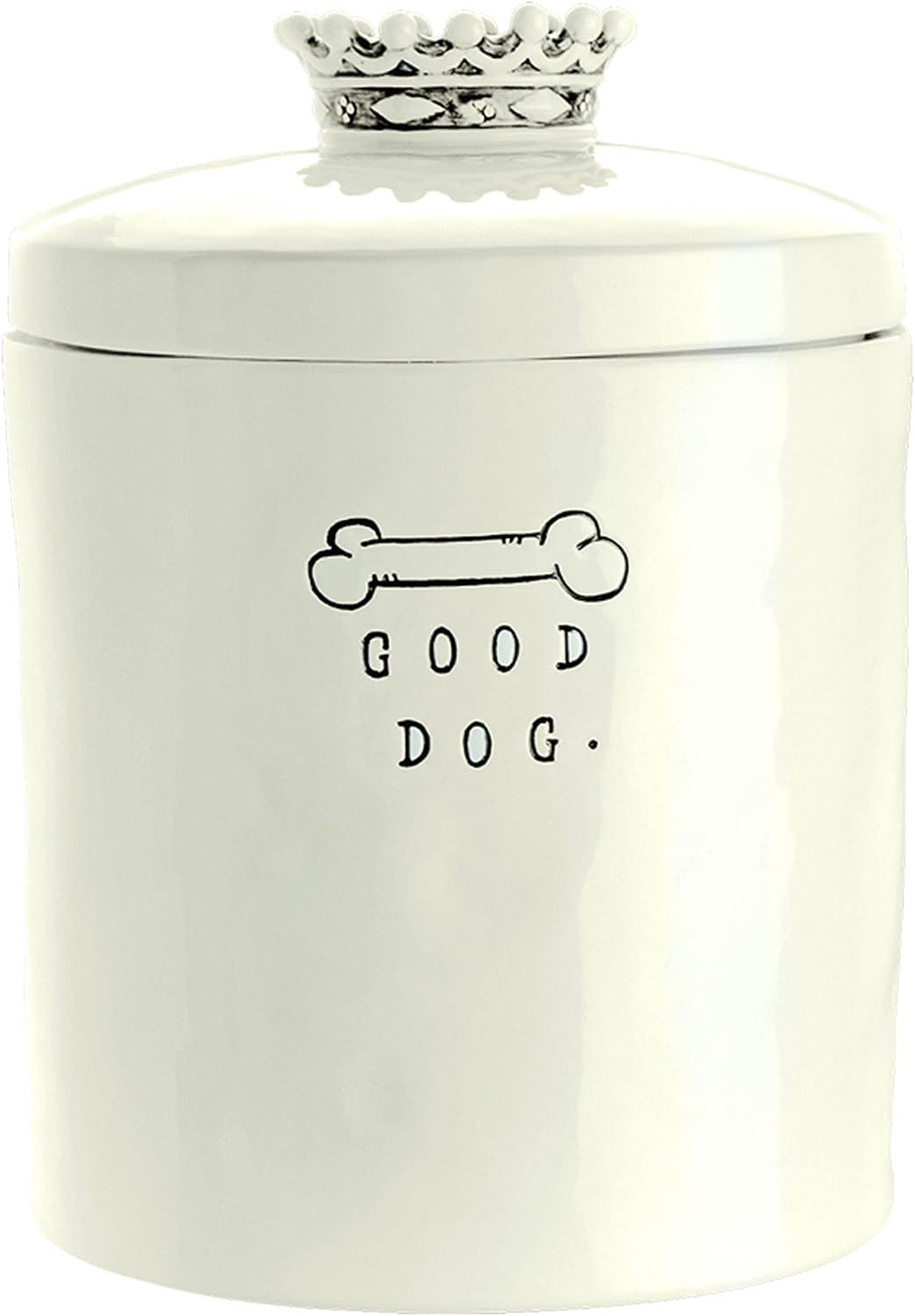 dog treat jar next
