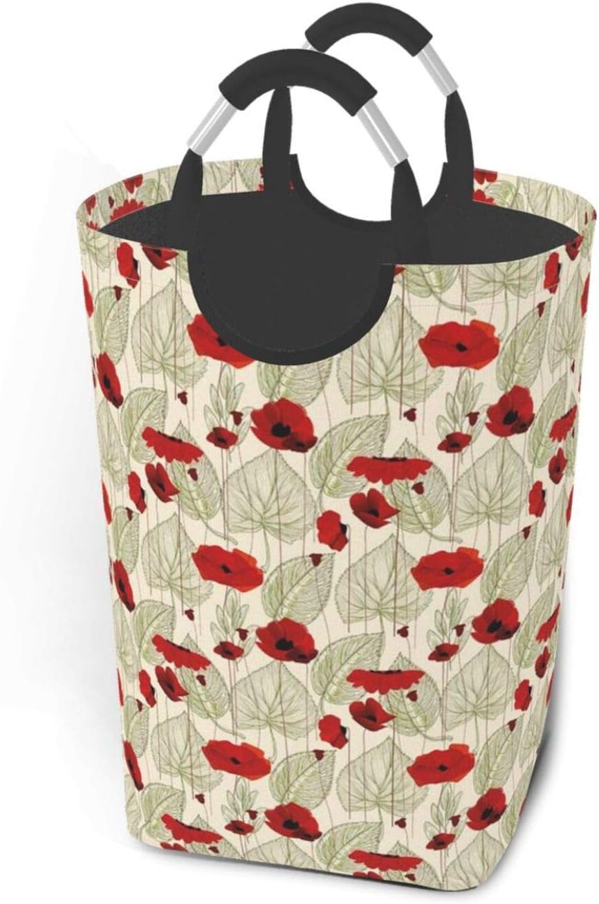 ELIENONO Bolsa de lavandería,Hojas de árbol incompletas con el