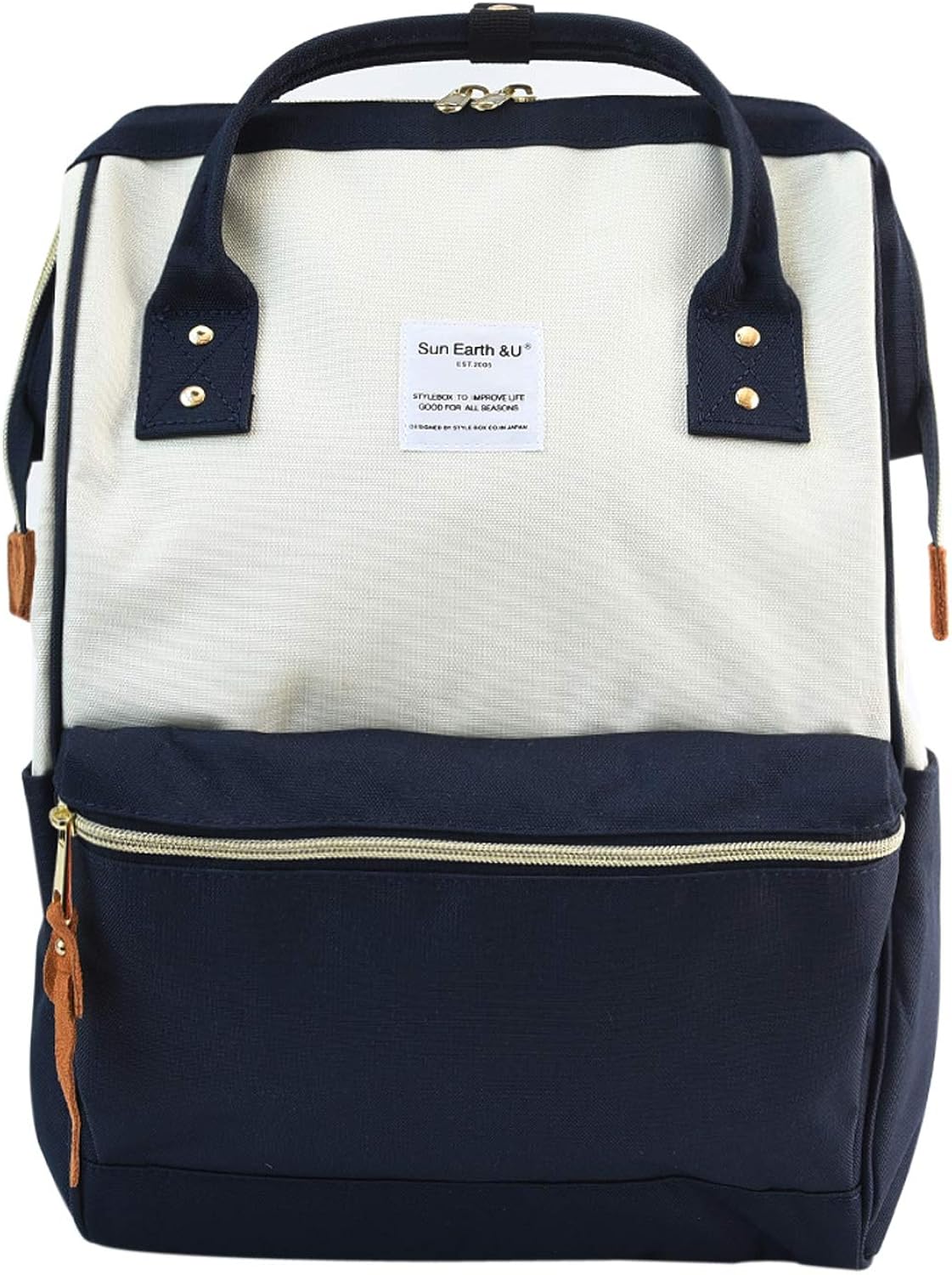 ENZE School Backpack 15.6 Inch Laptop Backpack Travel Work Backpack,Large Student Women Men waterproof Backpack Diaper Bag