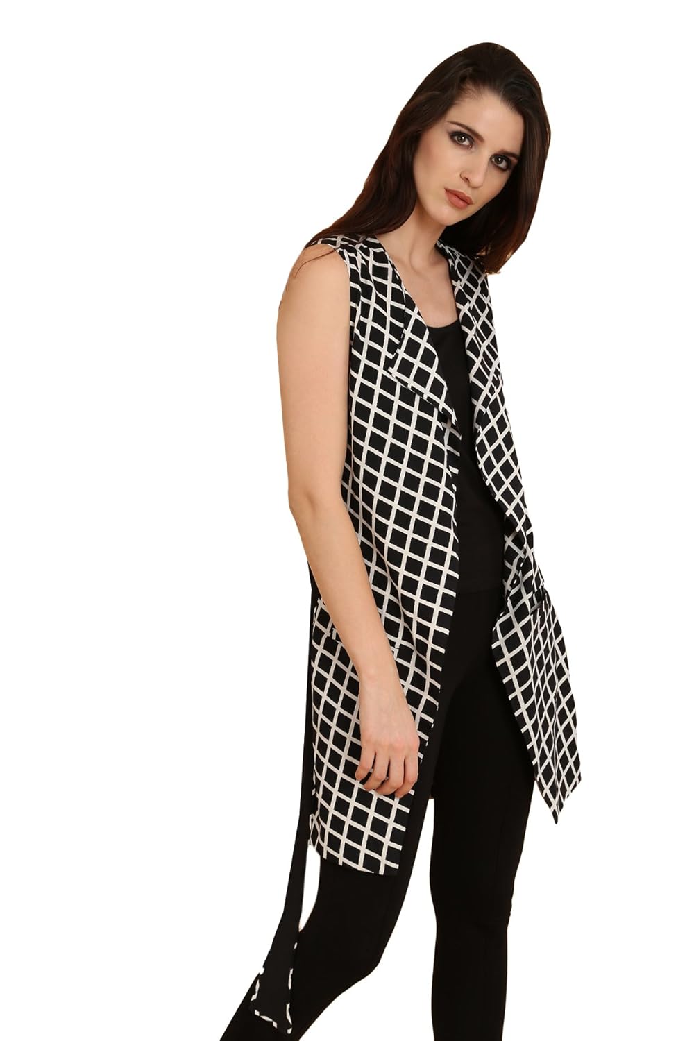 salt attire women's cape gilet