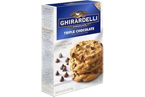 Ghirardelli Triple Chocolate Chip Cookie Mix (17.5 Ounce, 3 Pack)