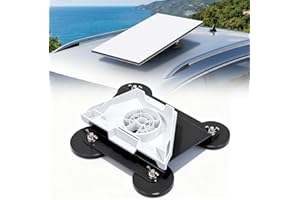 DINFU Starlink Mini Car Roof Mount,Starlink Mini Magnetic Mount for Car, RV, Truck, Van, Boat, Quick Release Magnetic Mounting Kit with 200lbs Heavy Duty Magnet Bases,Starlink Mini Accessories