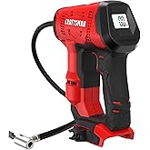 CRAFTSMAN V20 Air Compressor Portable, Cordless Tire Inflator, Up To 150 PSI Tire Pump, with Digital Pressure Gauge, Tool Only (CMCE521B)