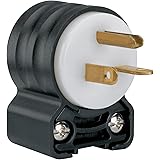 Legrand - Pass & Seymour PS5466SSANCC4 Straight Blade Angled Plug Three Wire 20-Amp 250-volt Easy Install