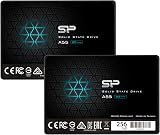 Silicon Power 256GB SSD A55 3D NAND 2.5 inch SATA III 7mm SLC Cache view 1