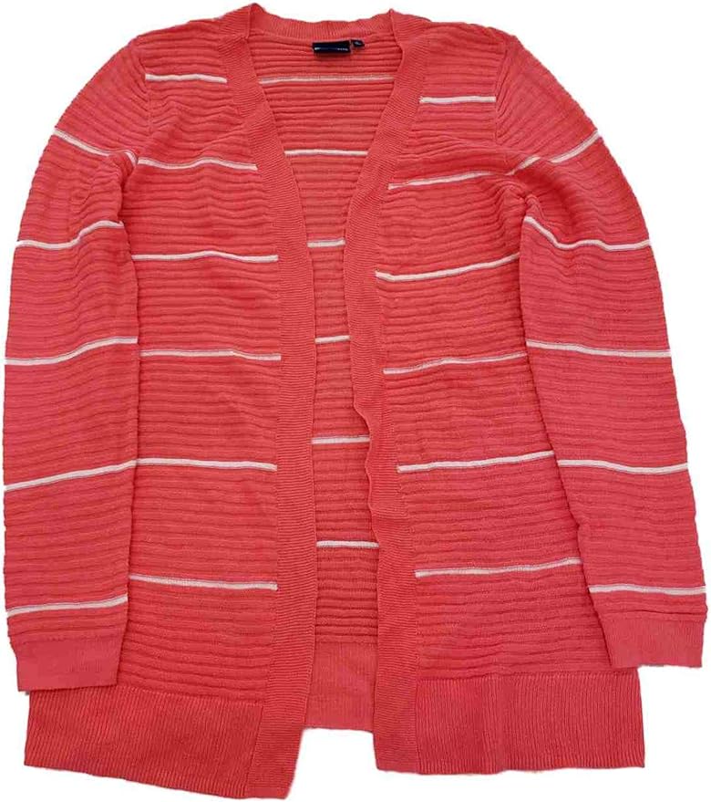 pink cotton cardigan womens