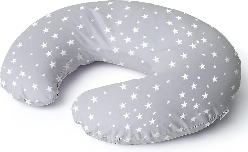 Niimo Nursing Pillow 100% Cotton Cover Ergonomic Baby Feeding Pillow