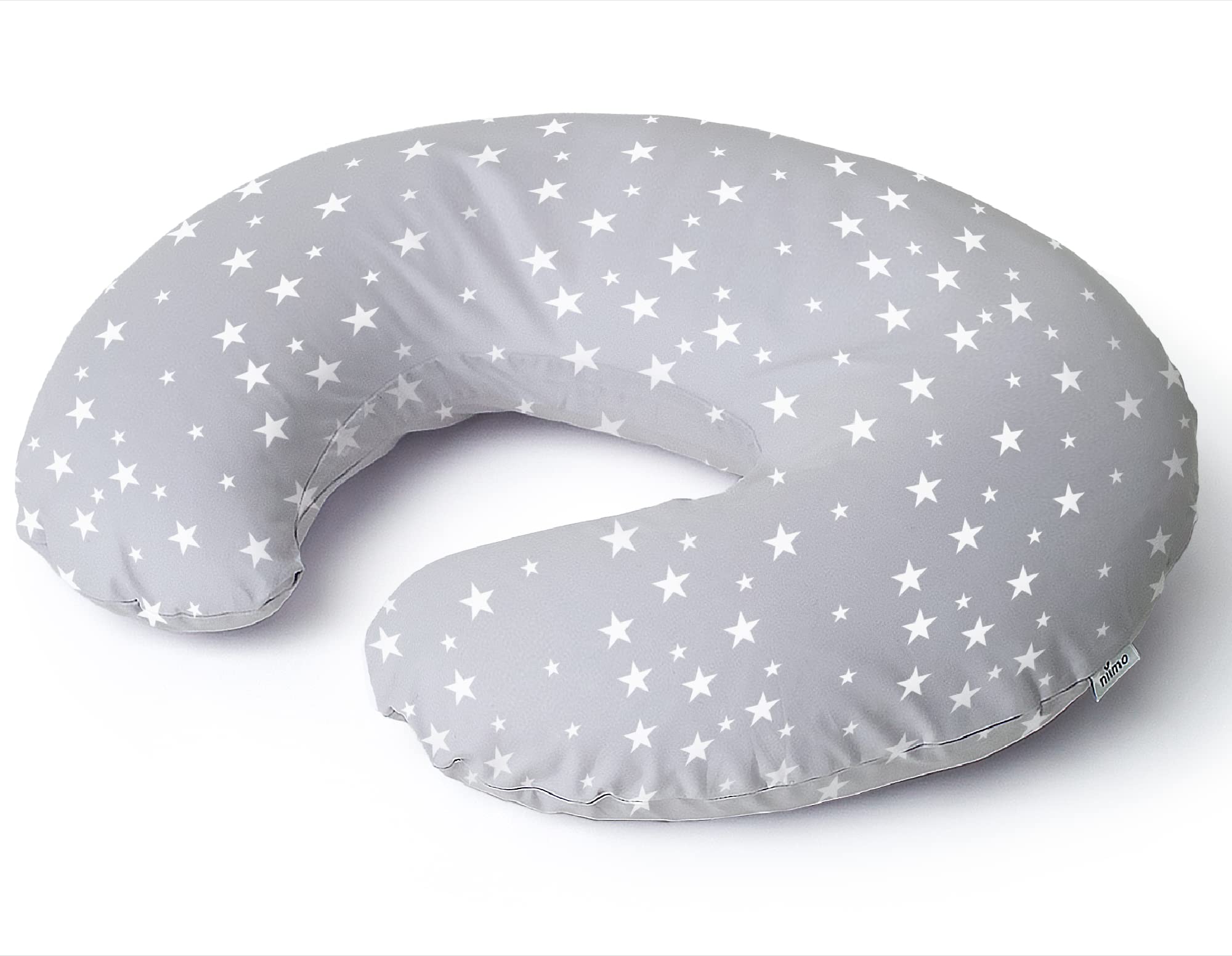 Niimo Nursing Pillow - 100% Cotton Breastfeeding Cover, Ergonomic Baby Support Pillow, Machine-Washable Baby Feeding Pillow, Multifunctional Feeding Pillows for Breastfeeding & Bottle-feeding
