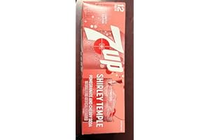 Shirley Temple Pomegranate and Cherry Soda, 12 Pack, 170 Calories