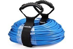 SUPERBAT SDI Cable 300ft 3G 6G 12G SDI BNC Cable 75 Ohm Belden 1694A Long SDI Video Cable Precision Video Cable for HD Camera