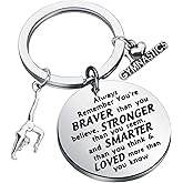 BNQL Gymnast Gift Gymnastics Keychain Inspiration Girls Gymnastics Gift for Gymnast Jewelry Gymnastics Team Gifts
