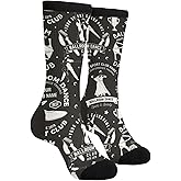 JINJINKIANG Unisex Adult Novelty Crew Socks Gifts Casual Funny Crazy Dress Socks For Women Men