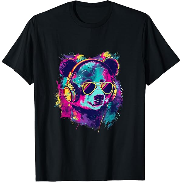 Techno Diseño De Música Electrónica Para Dj Camiseta Hombre Estampado Espalda