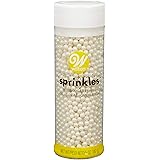 Wilton Sugar Pearls, White, 5 Oz