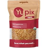 Yupik Organic Yellow Split Peas, 2.2 lb (35.2 oz), USDA Certified, Non-GMO, Vegan, Gluten-Free, Hearty &amp; Sweet Flavour, Excellent Source of Protein &amp; Fiber, Perfect for Soups, Stews &amp; Salads