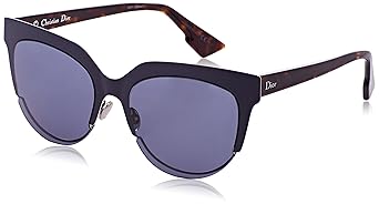 Christian Dior Damen DIORSIGHT2 72 REY Sonnenbrille, Blau (Mtdkbluee Hvn/Bluette), 54