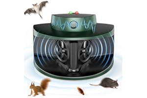 BNBSO 2025 Upgraded Rodent Repellent Ultrasonic Plug in, Ultrasonic Pest Repeller for Spider, Cockroach & Ant, Mice Repellent Indoor for Attic, Garage & Home, Pet & Human Safe(USB Cable Included, No Plug)