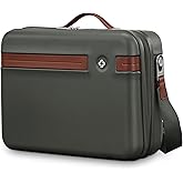 Samsonite Virtuosa Hardside Train Case, Crossbody Travel Makeup Case with Removable Strap