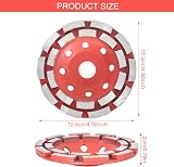 Zimoer Diamond Grinding Cup Wheel 125mm x 22.23mm Concrete Masonry Grinder Disc view 2