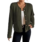 Bsubseach Striped Cropped Cardigan Sweater for Women Lightweight Jacket Trendy Fall Outfits Spring Clothes Sweatshirts